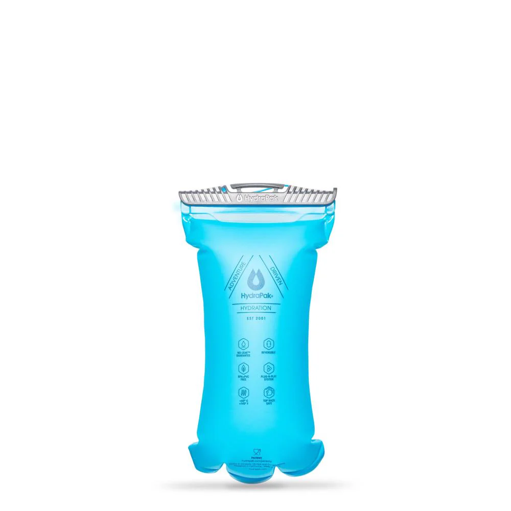 Hydrapak Velocity 1.5L drinkwaterzak Malibu - Afbeelding 3