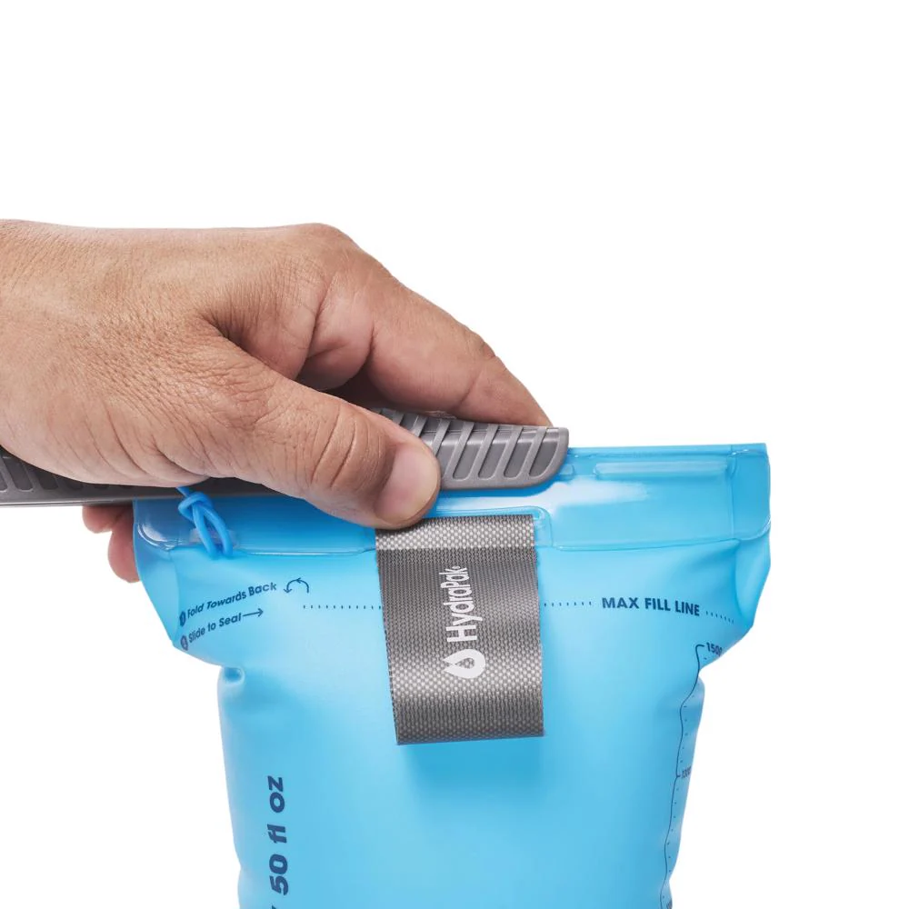 Hydrapak Velocity 1.5L drinkwaterzak Malibu - Afbeelding 5
