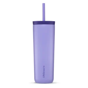 LifeStraw Go Series Tumbler 18oz Stainless Steel - Thistle Purple