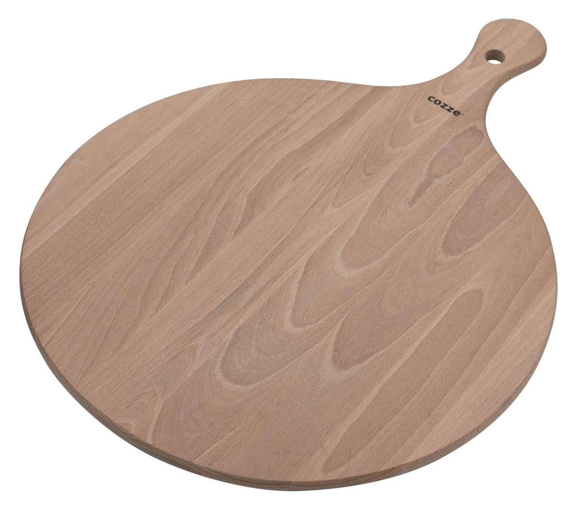 Cozze Serveerplank voor Pizza Bamboe met Handvat Diameter 35 cm - Afbeelding 4