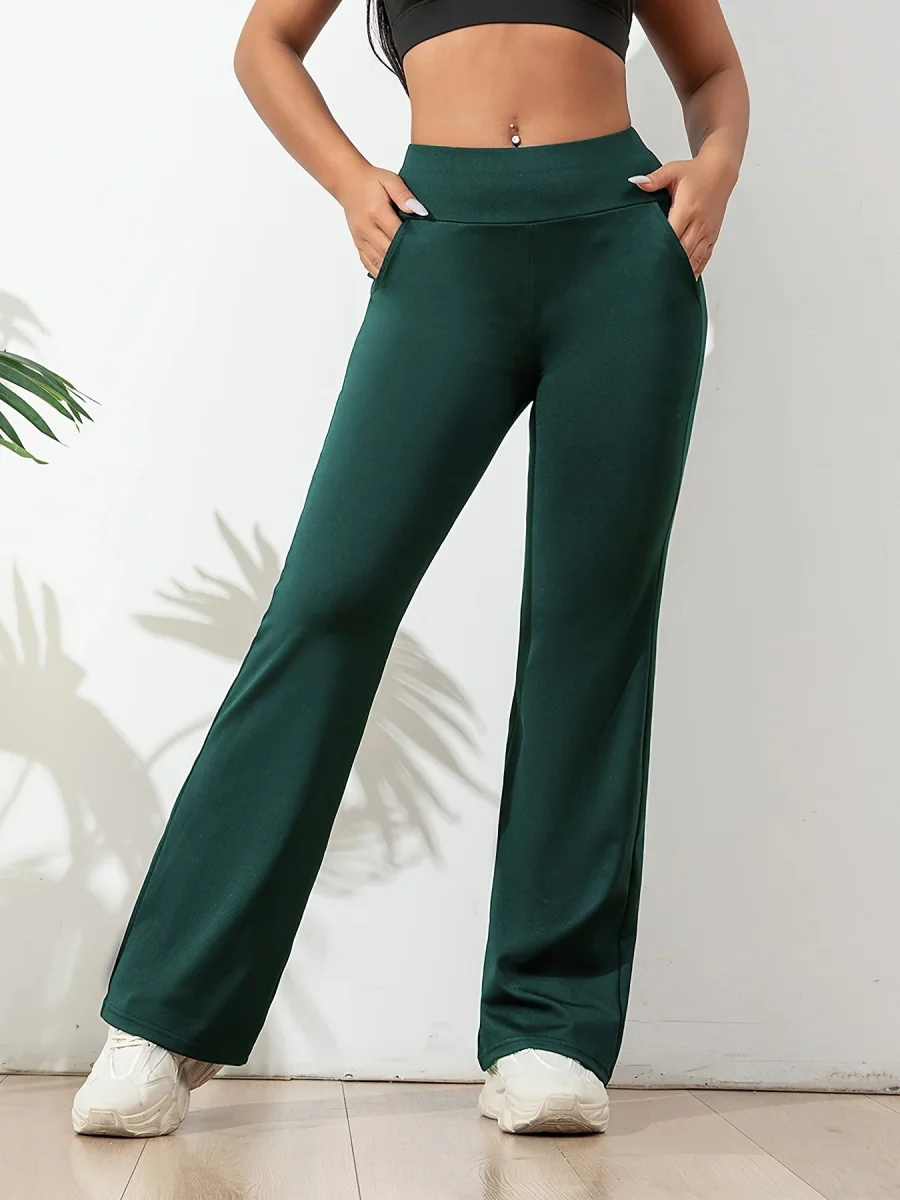 Vienna dames yogabroek | Flared yogabroek met hoge taille | Comfortabele sportbroek - Afbeelding 6