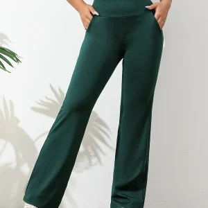 Lara Yogabroek Dames – Comfortabele & Elastische Broek met Flared Pasvorm