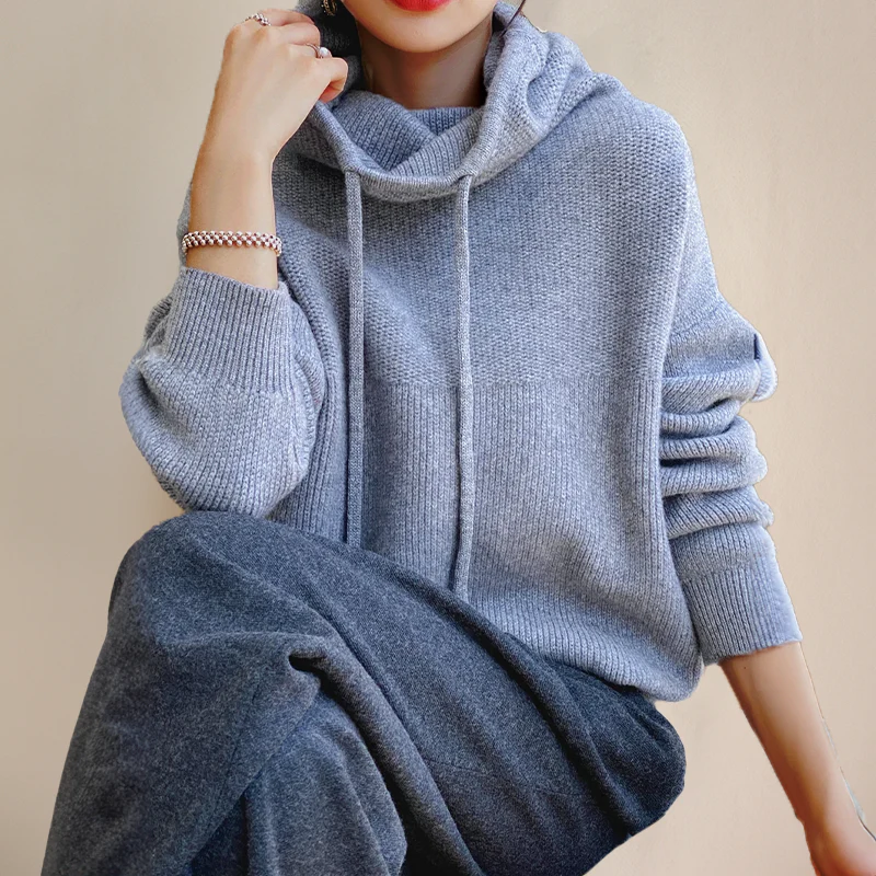Jolie™ Zachte Gebreide Hoodie - Afbeelding 5