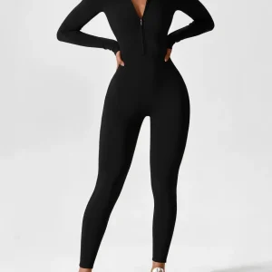 Lina | Naadloze Full-Zip Bodysuit
